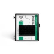 Ресницы чёрные Lovely серия «Silicone» - 6 линий - MINI