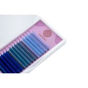 Цветные ресницы Enigma микс «Ocean dream» (15 линий)