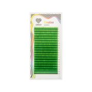 Ресницы зелёные (green) Lovely - 20 линий - MIX