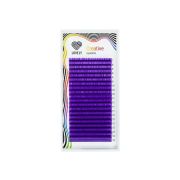 Ресницы фиолетовые (purple) Lovely - 20 линий - MIX