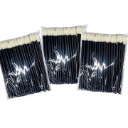 Комплект: 3 упаковки - Макробраши, велюровые аппликаторы, цвет в ассортименте, 50 шт