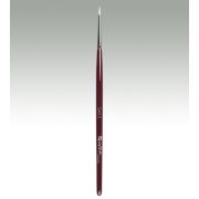 Кисть Roubloff beauty белоснежная синтетика круглая 1,5/ ручка бордовая Swr1,5