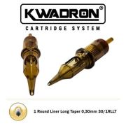 Картриджи для перманентного макияжа KWADRON 30/1RLLT (20 шт.) Польша