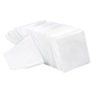 Салфетка спанлейс сложение 5*5 см, СТАНДАРТ по 100 штук