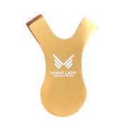 MamiLami Разделитель для ламинирования ресниц золото, металл 14 зубчиков