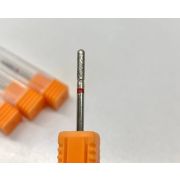 Фреза алмазная «Цилиндр» 842R/143 025R красная