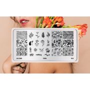 Пластина для стемпинга Go! Stamp 014 Floral