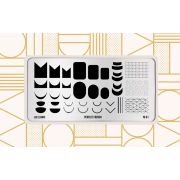 Пластина для стемпинга Go! Stamp 091 Perfect French