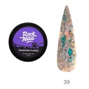 Гель-краска RockNail Diamond Flakes 39 Make Me Rich