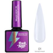 Жидкий акригель RockNail Architect Pro Liquid Acrygel 01 Clean Beauty