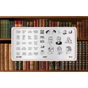 Пластина для стемпинга Go! Stamp 116 Library