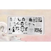 Пластина для стемпинга Go! Stamp 293 About A Girl