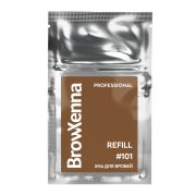 Хна для бровей BrowXenna Шатен в саше №101 Нейтрально коричневый, 6 гр