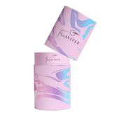 FreiAVIVER Тубус для кистей и инструментов, розовый с цветными разводами