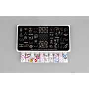 Пластина Swanky Stamping 083 with koba_nails_studio