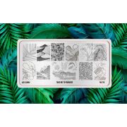 Пластина для стемпинга Go! Stamp 314 Take me to Paradise