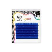 Ресницы синие (blue)MINI - 6 линий - MIX