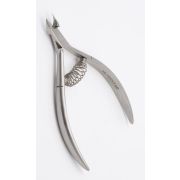SILVER STAR Pro 12, кусачки для кутикулы (5мм), спиральная пружина, длиные ручки