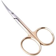 SILVER STAR Classic НСС 6 GOLD, ножницы для кутикулы, длинные тонкие лезвия, золотое покрытие