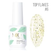 MIOnails Топ Flakes # 6 - 15 мл