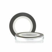 Лента клеевая для декора, серебро