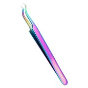 Пинцет Мини-L изогнутый 90° Enigma (Chameleon, с ручной заточкой extra-sharp