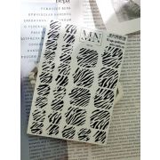 Плёнки для педикюра Wraps stickers SF-34 MIW NAILS