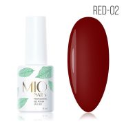 MIOnails Гель-лак. RED-02. Коллекция «RED» # 02, 8 мл