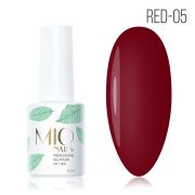 MIOnails Гель-лак. RED-05. Коллекция «RED» # 05, 8 мл