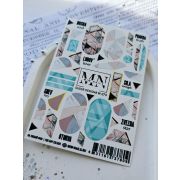 MIW NAILS Slider Design #W-273