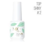 MIOnails Топ SHINY # 2, 15 мл