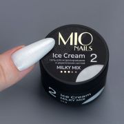 MIOnails Гель Ice Cream Gel - MILKY MIX, 13 г