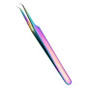 Пинцет Мини-L 45° Enigma (Chameleon) с ручной заточкой extra-sharp