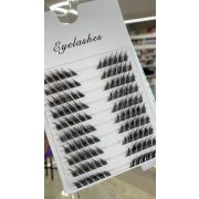 Накладные ресницы J3, лисий эффект, 10 линий