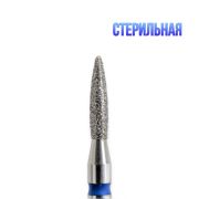 118806 Фреза алмазная головка КМИЗ Пламя-1,8 П-8 С СТЕРИЛЬНАЯ, блистер 5 шт