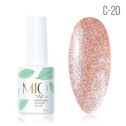 MIOnails Гель-лак. C-20. Персиковый нектар, 8 мл