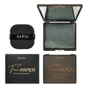 FARRES AEPSI XYZ-002 Матирующие салфетки со спонжем с липким слоем «ТЁМНАЯ НОЧЬ» §  NEW