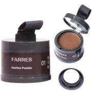 *FARRES 1846-01 Пудра-камуфляж для волос тон 01 средне-коричневый  NEW
