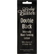 Темный бронзатор с витамином Е и маслом конопли Body Butter Karat (Великобритания) Double Black (15 мл)