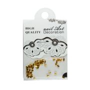 Дизайн Капелька золото, 50шт. в упак.