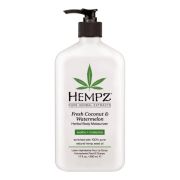 Молочко для тела увлажняющее Кокос и Арбуз / Hempz Fresh Coconut & Watermelon Herbal Body Moisturizer (500ml)