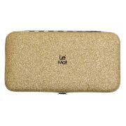Магнитный кейс для 3х пинцетов Le Maitre Sapphire Crocus Gold