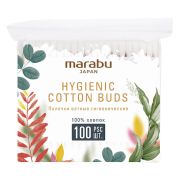 Ватные палочки Marabu Botanica 100шт/уп (зиппакет)/кор. 48шт
