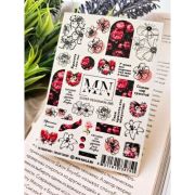 Slider Design #W-285 MIW NAILS